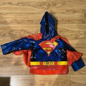 Western Chief Kids Blue and Red  Superman Raincoat